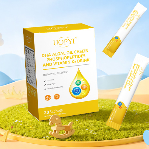UOPYI DHA ALGAL OIL CASEIN PHOSPHOPEPTIDES AND VITAMIN K₂ DRINK
